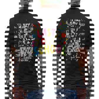 Happy Last Day Of School Lunch Lady Summer Men's T-shirt Back Print - Thegiftio UK