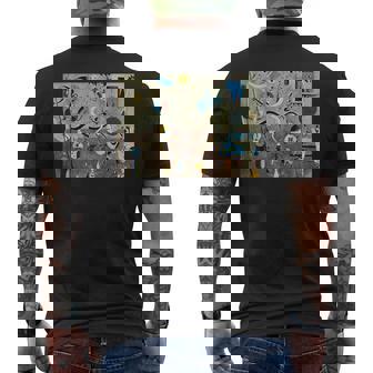 Harlequin's Carnival 有名な絵画 Miro作 メンズTシャツ バックプリント - Kawaiitshirt