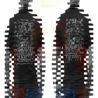 I Have Homosexual Tendencies 面白い ハード スケルトン ブーツレッグ メンズTシャツ バックプリント - Kawaiitshirt