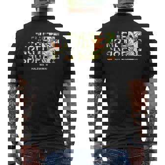 Hawaii Northhore Haleiwa バードオブパラダイス メンズTシャツ バックプリント - Kawaiitshirt