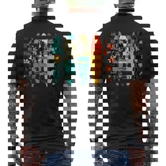 Hawaiiurfboarder Lifestyle Playaurfurf Campamentos Deerano In Mangas Camiseta Hombre Estampado Espalda - Regaloses