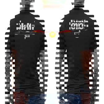 Heinrich Nom Du Drapeau Allemand Couleurs Tradition T-shirt imprimé au dos - Cadeauxyz
