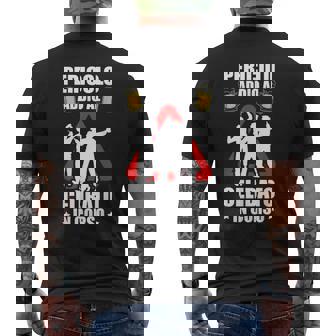 Herren Auf Wiedersehen Zölibatär Er Braut Wir Trinken Nur Team Bräutigam T-Shirt mit Rückendruck - Geschenkecke