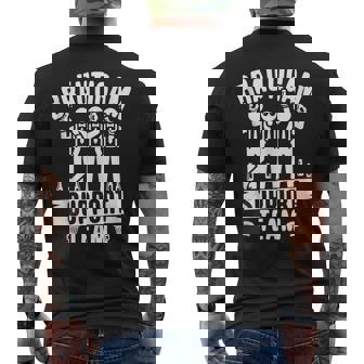 Herren Junggesellenabschied Männer Poltern Jga Männer T-Shirt mit Rückendruck - Geschenkecke