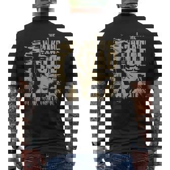 Herren The Walking Dad Füratertag Gassi Gehen Und Hunde Papa T-Shirt mit Rückendruck - Geschenkecke