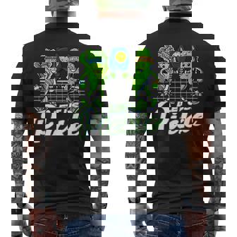 Hilarious Pickleball Swag Featuring Lettuce Pickle Players Men's T-shirt Back Print - Thegiftio