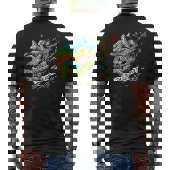 The Hills Are Alive Singing Theatre Sound Of Music Musical Men's T-shirt Back Print - Monsterry