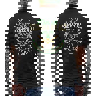 Hobby Gardener Motif With aying Garden T-Shirt mit Rückendruck - Seseable