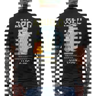 Hombre Futuro Abuelo Expectante Abuelo Anuncio Nieto Camiseta Hombre Estampado Espalda - Regaloses