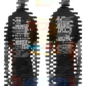 Homme Bûcheron Homme Bucheronnage Humour Bière Bûcheron T-shirt imprimé au dos - Cadeauxyz