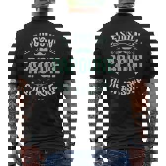 Homme Papoune Qui Assure Homme Fete Des Pères Papoune T-shirt imprimé au dos - Cadeauxyz