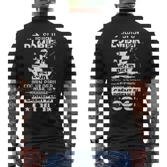 Homme Plombier Pêcheur Cadeau Drôle Pêche Plomberie T-shirt imprimé au dos - Cadeauxyz