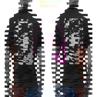 Horror Anime Manga Japan Japanese Creepy Kawaii Goth Men's T-shirt Back Print - Thegiftio