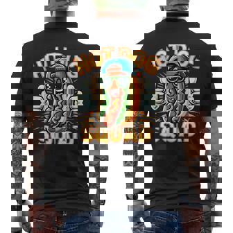 Hot Dog Squad Hot Dog Stand Team Hotdog Crew Men's T-shirt Back Print - Monsterry