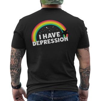 Humoristique Avec Inscription I Have Depression T-shirt imprimé au dos - Cadeauxyz