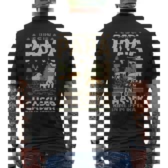Humour Chasseanglier Jeuis Papa Chasseur Anniversaire T-shirt imprimé au dos - Cadeauxyz