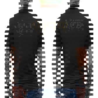 Hunting Addicted Bow Hunter Buck Deer Elk Archery Hunting Men's T-shirt Back Print - Thegiftio