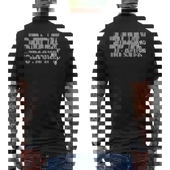 Hunting Bad Day To Be A Spike Deer Hunting Hunter Men's T-shirt Back Print - Thegiftio