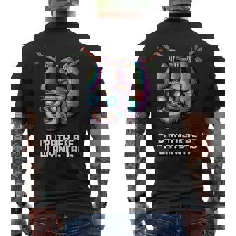 I'd Rather Be Playing Tag メンズTシャツ バックプリント - Kawaiitshirt