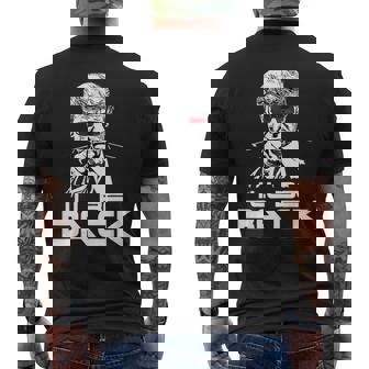 I'll Be Back 2024 ドナルド・トランプ 大統領用 おもしろサングラス メンズTシャツ バックプリント - Kawaiitshirt