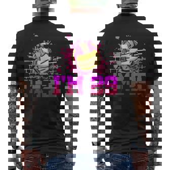 I'm 29Ports バレーボール選手 大人用 29歳の誕生日 メンズTシャツ バックプリント - Kawaiitshirt