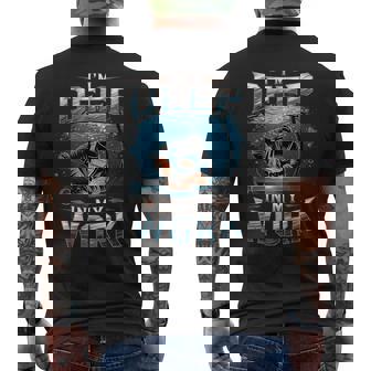 I'm Deep In My Work 水中溶接機 メンズTシャツ バックプリント - Kawaiitshirt