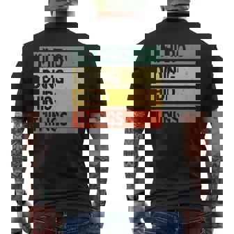 I'm Hiro Doing Hiro Things 面白い名言 メンズTシャツ バックプリント - Kawaiitshirt