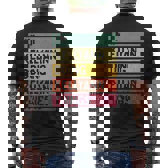 I'm Kellyann Doing Kellyann Things 面白い 名言 メンズTシャツ バックプリント - Kawaiitshirt