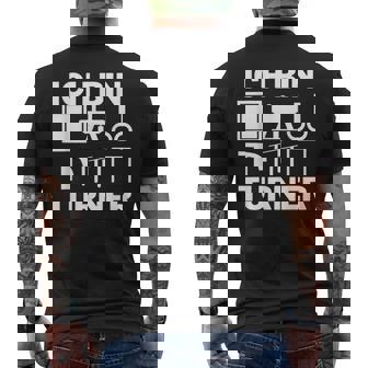 Ich Bin ターナー アート 体操モチーフ 男の子 メンズ メンズTシャツ バックプリント - Kawaiitshirt