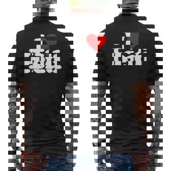 Ich Liebe Heidi Ich Liebe Heidi T-Shirt mit Rückendruck - Geschenkecke