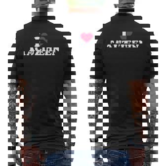 Ich Liebe Tauziehen T-Shirt mit Rückendruck - Geschenkecke