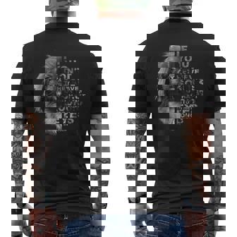 If You Don't Believe They Haveouls ペキニーズ ドッグポートレート メンズTシャツ バックプリント - Kawaiitshirt