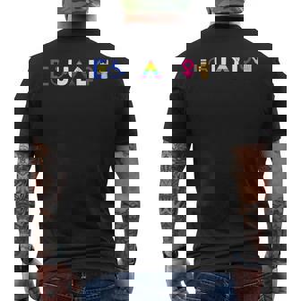 Igualdad Derechos Humanos Feminista Lgbt-Q Regalo De Orgullo Discapacitado Camiseta Hombre Estampado Espalda - Regaloses