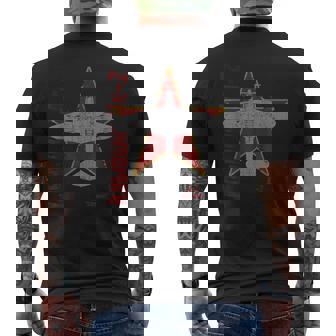 Ilyushin Il-2Turmovik Aviónintageoviética Ww2 Cirílico Camiseta Hombre Estampado Espalda - Regaloses
