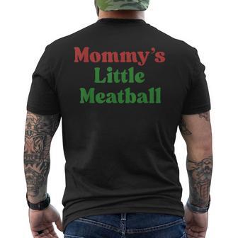 I'm A Mommy Mamacita Meatball Mommy Meme Quotes Men's T-shirt Back Print - Thegiftio UK