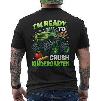 I'm Ready To Crush Kindergarten Boys Men's T-shirt Back Print - Thegiftio UK