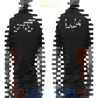 Imaginary Number I メンズTシャツ バックプリント - Kawaiitshirt