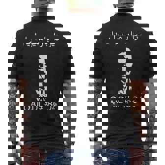 Imran Khan Qaidi 804 Hope Absolute Not Pti メンズTシャツ バックプリント - Kawaiitshirt