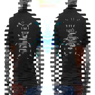 Insecto De Escarabajoerde Azul Con Gorgojo Bonito Y Realista Para Niños Camiseta Hombre Estampado Espalda - Regaloses