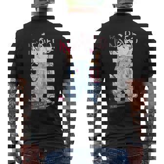 Be Inspired デニム レトロ I Choose Tohine ガールズ グラフィック メンズTシャツ バックプリント - Kawaiitshirt