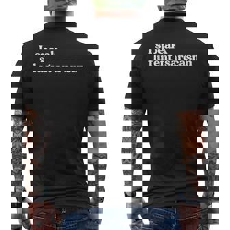 Ipeak Fluentarcasm ユーモアファンのための面白くて機知に富んだグラフィック メンズTシャツ バックプリント - Kawaiitshirt