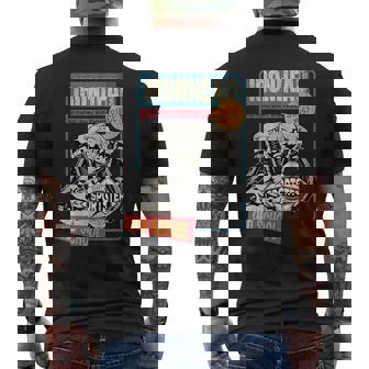 Ironhead Oldchool Hd ピンナップ レトロ オートバイ スポーツスター ホット メンズTシャツ バックプリント - Kawaiitshirt