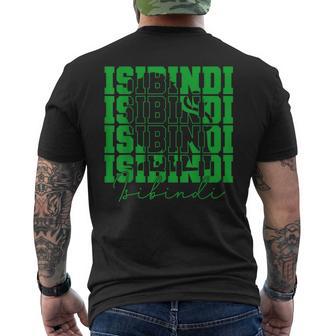 Isibindi House Of Courage Lion Gream Team Student Men's T-shirt Back Print - Thegiftio UK
