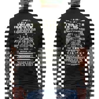 It's A Diesel Thing トラッカー トラック ドライバー メカニック 面白い メンズ メンズTシャツ バックプリント - Kawaiitshirt