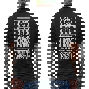 It's A Dod Thing You Wouldn't Understand First Name Nickname メンズTシャツ バックプリント - Kawaiitshirt