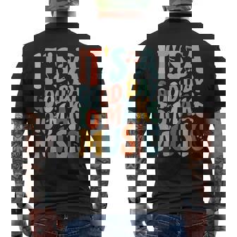 It's A Good Day To Make Music ミュージシャン バンド 音楽教師 メンズTシャツ バックプリント - Kawaiitshirt