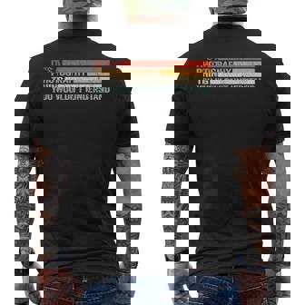 It's A Photographer Thing For カメラマン メンズTシャツ バックプリント - Kawaiitshirt