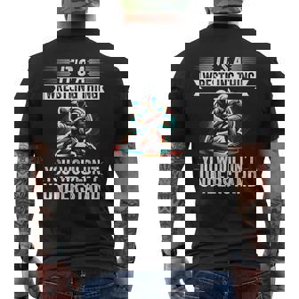 It's A Wrestling Thing You Wouldn't Understanding Fighter メンズTシャツ バックプリント - Kawaiitshirt