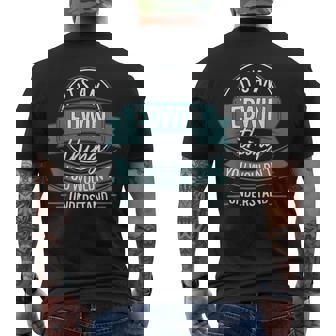 It's An Edwin Thing You Wouldn't Understand、ファーストネーム メンズTシャツ バックプリント - Kawaiitshirt