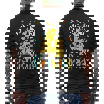 It's My 4Th Birthday ラバーダック 幼児 4歳の誕生日 メンズTシャツ バックプリント - Kawaiitshirt